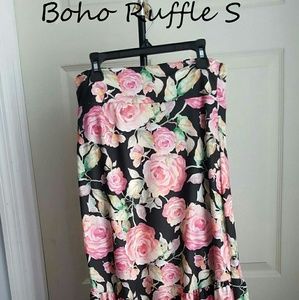 Agnes & Dora BoHo Ruffle Midi